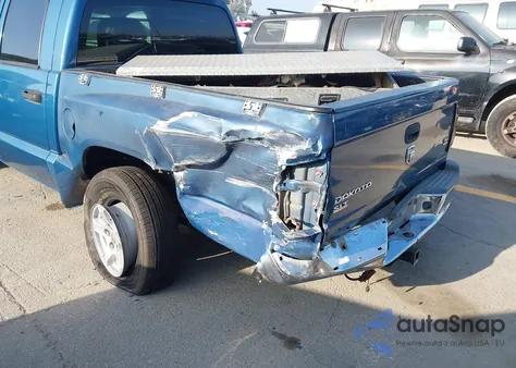 2006 Dodge Dakota Slt z USA, uszkodzony, nr VIN 1D7HE48N66S539771